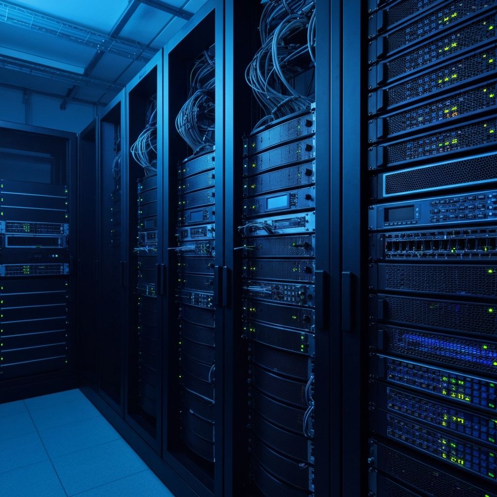 Data center server infrastructure